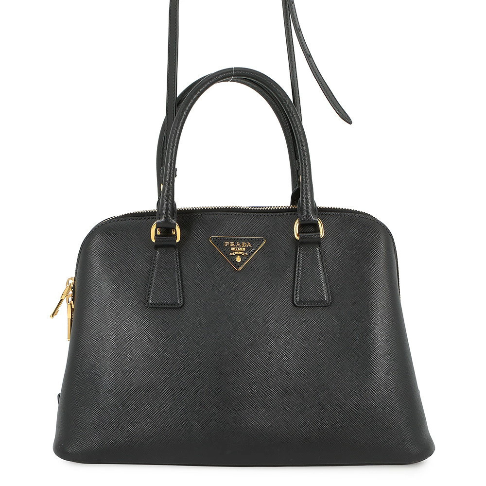 Prada Handbag Saffiano leather shoulder bag black